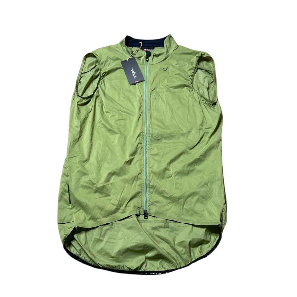 VELOCIO Men's Ultralight‎ Vest Light Olive Size XXL NWT Lightweight Cycling Bike